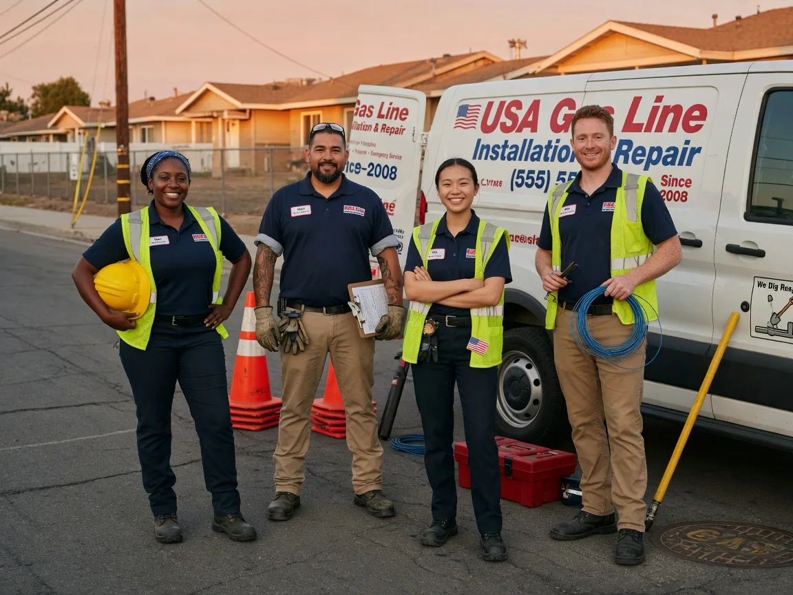 Gas Line Installation company in West Sacramento, CA